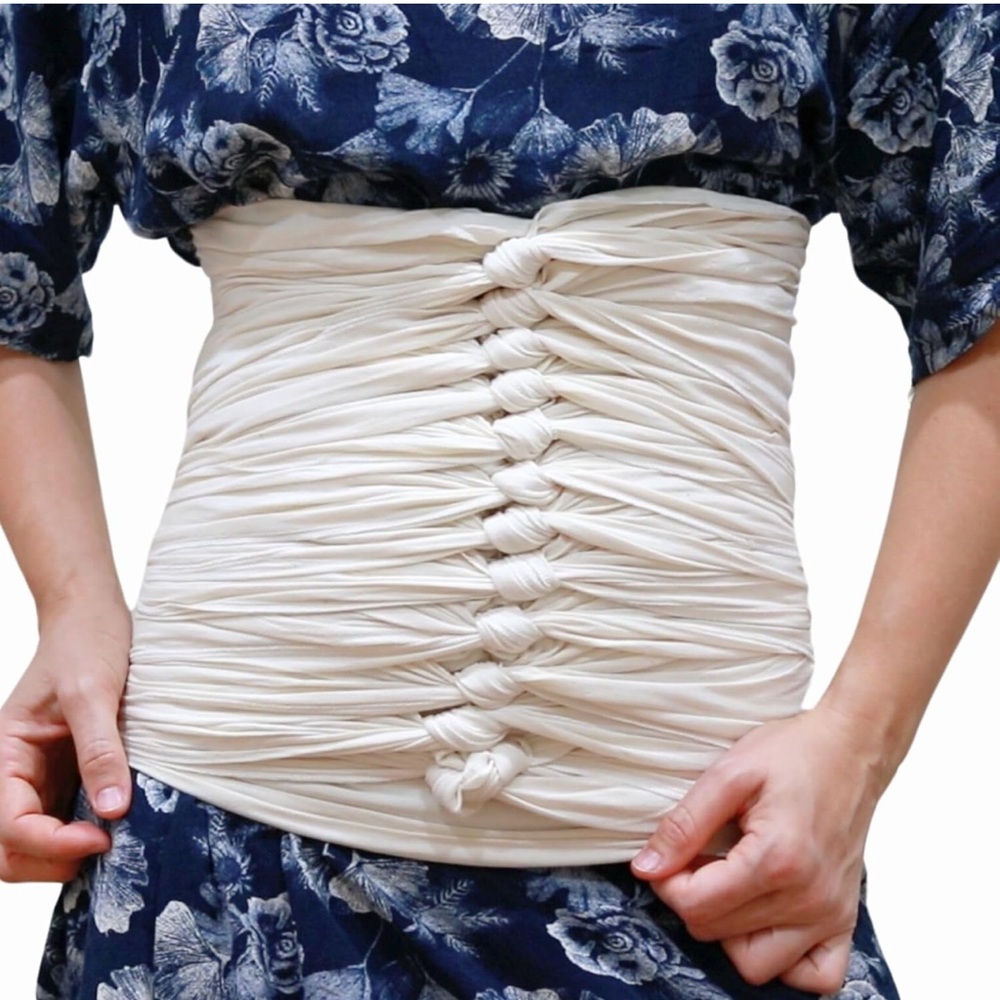 Bengkung Belly Binding Wrap off white